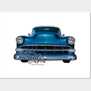 1954 Chevrolet Bel Air 2 Door Sedan Posters and Art